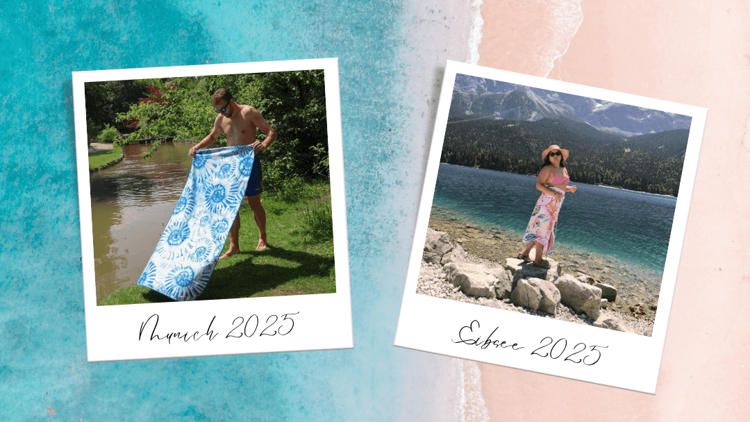 Lifestyle-Bild mit FiNo Handtuch – eingefangenes Outdoor-Abenteuer-Moment